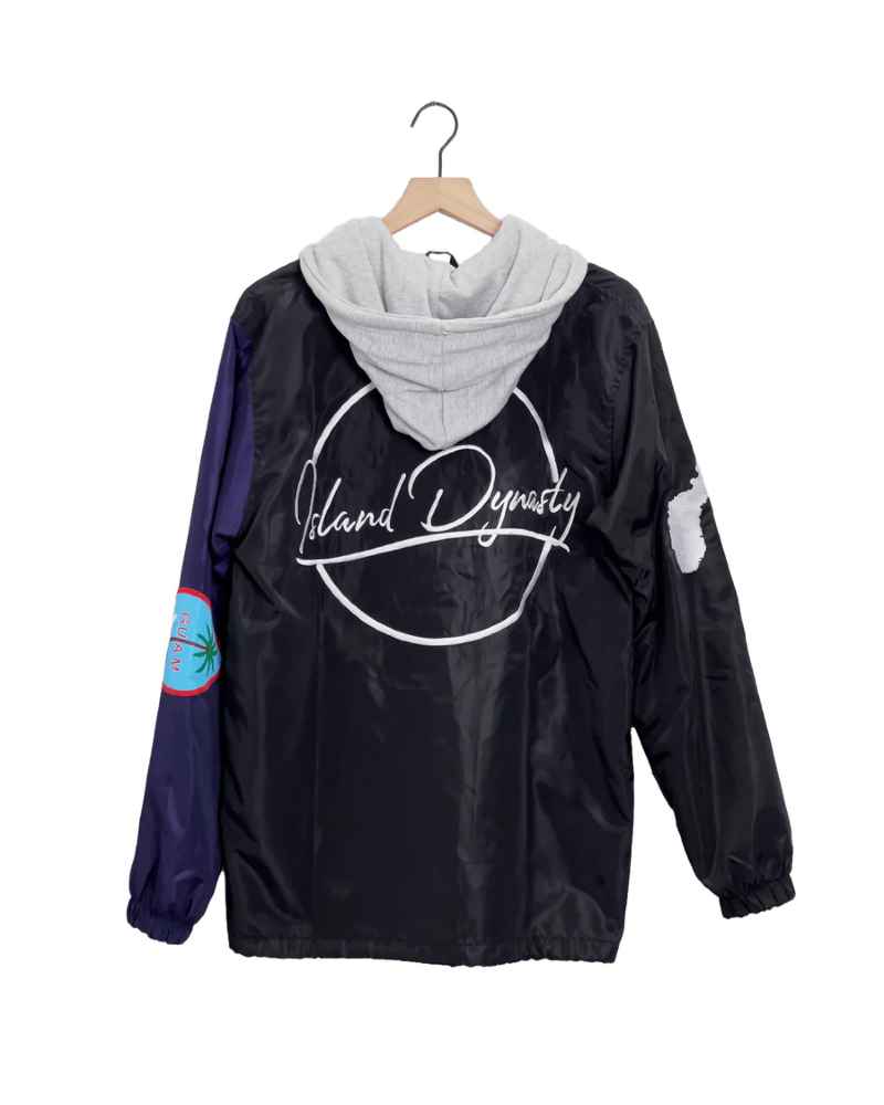 Island Dynasty Guam Flag Windbreaker - Island Dyansty ApparelOuterwearIsland Dynasty Guam Flag Windbreaker